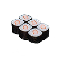 Naeki's Crab stick (kanikama) Hosomaki sushi rolls (6 pieces).